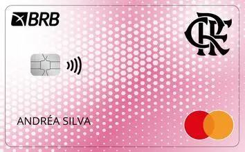 Cartão BRB Torcedora Flamengo