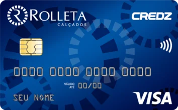 Cartão Rolleta Credz Visa