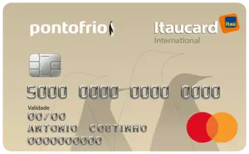 Ponto frio Itaucard Internacional Mastercard